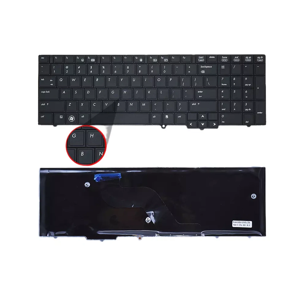 Teksus Laptop Keyboard For HP Probook 6540B | 6545B view 3